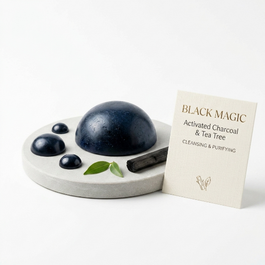 Black Magic (Activated charcoal, Tea tree)