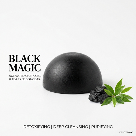 Black Magic (Activated charcoal, Tea tree)